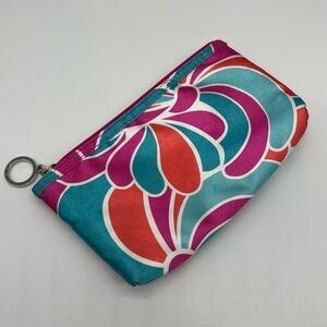 Contents by Allegro colorful cosmetic zipper pouch